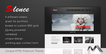 Silence - Premium HTML Template