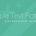 Simple Text Rotator WordPress Plugin