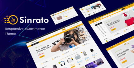 Sinrato - Electronics Prestashop Theme