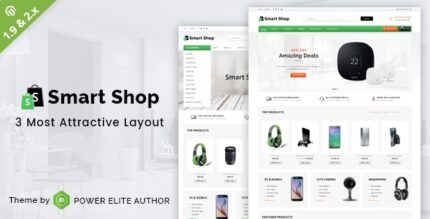 Smart Shop - Responsive Magento 1 & 2 Theme