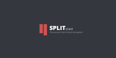 Split Personal CVVcard Template