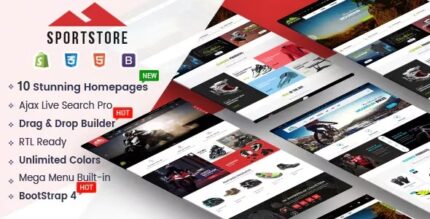 SportStore - Multipurpose Drag & Drop Sectioned Shopify Theme