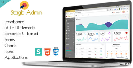 Stagb Semantic-Ui Admin Template