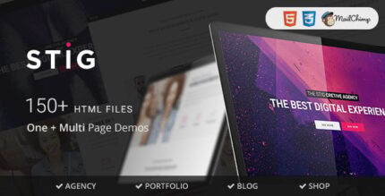 Stig - Multipurpose OneMulti Page Template