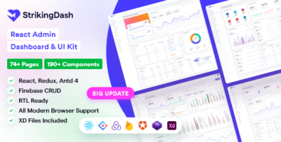 StrikingDash - React Admin Dashboard Template