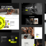 Stronger - Gym and Fitness Themec