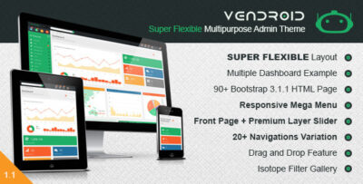 Super Flexible Multipurpose Admin Template