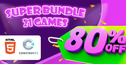 Super bundle 21 Games HTML5 + C3