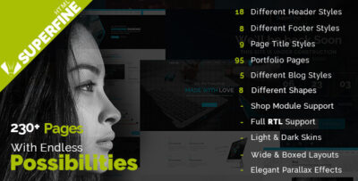 SuperFine - Multi-Purpose HTML5 Template