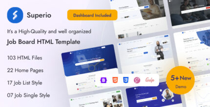 Superio - Job Board HTML Template