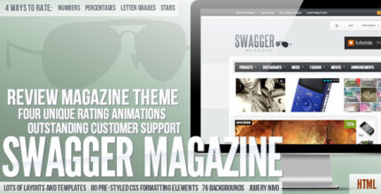 SwagMag - MagazineReview Theme