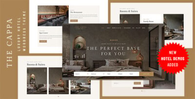 THE CAPPA - Luxury Hotel Template