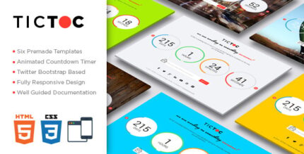 TICTOC - Coming Soon Countdown Template