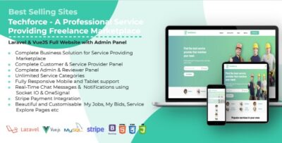 Techforce - A Professional Service Providing Freelance Marketplace