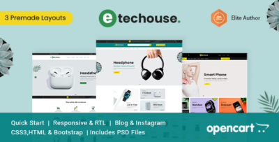 Techhouse - Electronics & Gadgets Opencart Theme