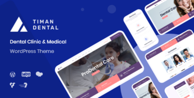 Timan - Dental Clinic WordPress Theme v1.1.8