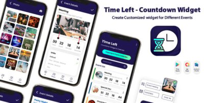 Time Left - Countdown Widget - Calendar - Time Until - Event Widget - Days Matter - Counter