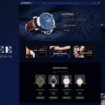 Timezee Shopify Watch Store, Dark Jewelry Theme