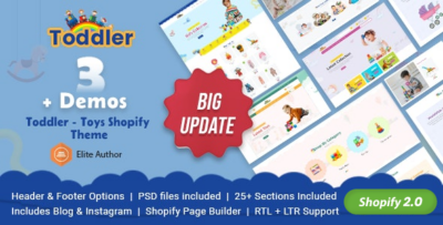 Toddler - Kids Clothing & Toys Shopify Theme