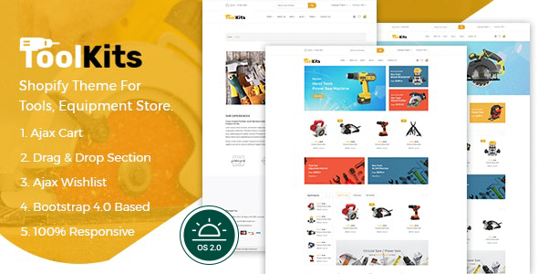 Toolkits - Tools Store & Garage Shopify Theme Toolkits - Tools Store & Garage Shopify Theme