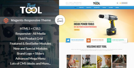 Tools - Magento Responsive Theme