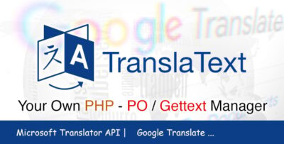 TranslaText - PHP POGettext Manager Editor Scanner Translator