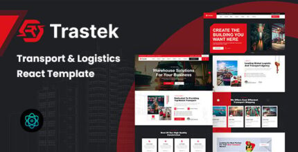 Trastek - Transport & Logistics React Template