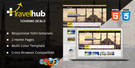 Travel Hub - Touring Packages - HTML Template