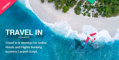 Travelin - Hotel & Air Tickets Booking Laravel Script