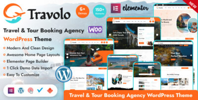 Travolo - Travel Agency & Tour Booking WordPress Theme v1.0.4