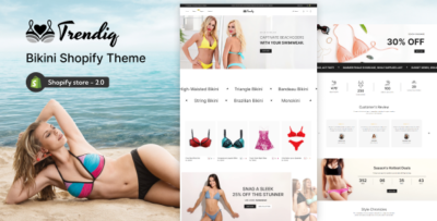 Trendiq - Bikini Store Shopify Theme