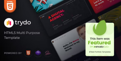 Trydo - Agency and Portfolio Template