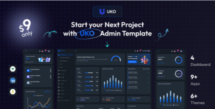 UKO - Vuejs Admin dashboard