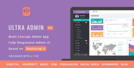 Ultra - Multi Purpose Admin Theme