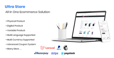 Ultra Store - All In One E-Commerce Solution