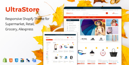 UltraStore - Responsive Shopify Theme for Supermarket & Retail store