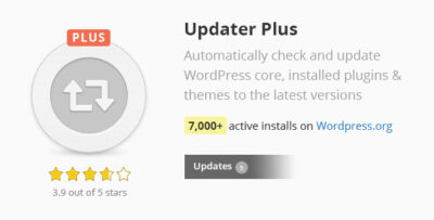 Updater Plus WordPress Plugin