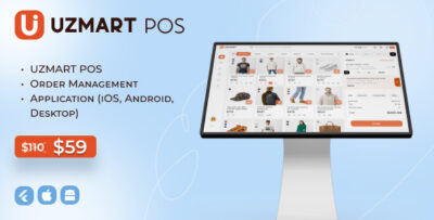 Uzmart POS + Order Managment (iOS, Android, Desktop)