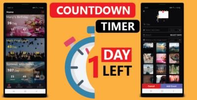 Vacation Countdown TimerCalendar Countdown App Template