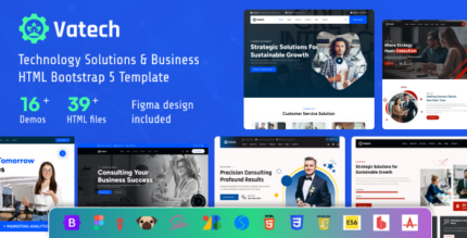 Vatech - Technology Solutions & Business HTML Template