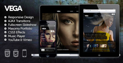 Vega HTML5 Responsive Template