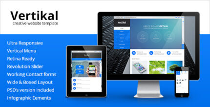 Vertikal - Multipurpose HTML5 Template