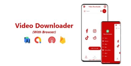 Video Downloader with Browser ADMOB, FIREBASE, ONESIGNAL