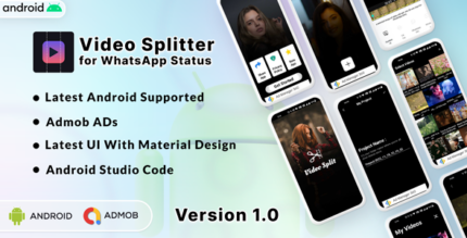 Video Splitter for WhatsApp Status Video Status Splitter Video Cutter Android App Admob