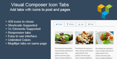 Visual Composer Icon Tabs