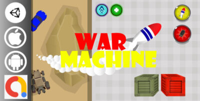 War Machine Car Shooter Unity Game