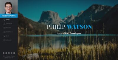 Watson - Resume CV Portfolio