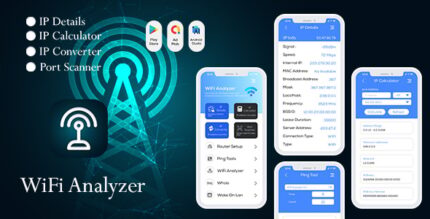 WiFi Analyzer - IP Tools - Network Analyzer - Network Tools - Network Scanner - WiFi Scanner