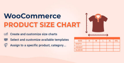 WooCommerce Product Size Chart