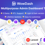 WowDash - Laravel - Admin Dashboard Template Multipurpose